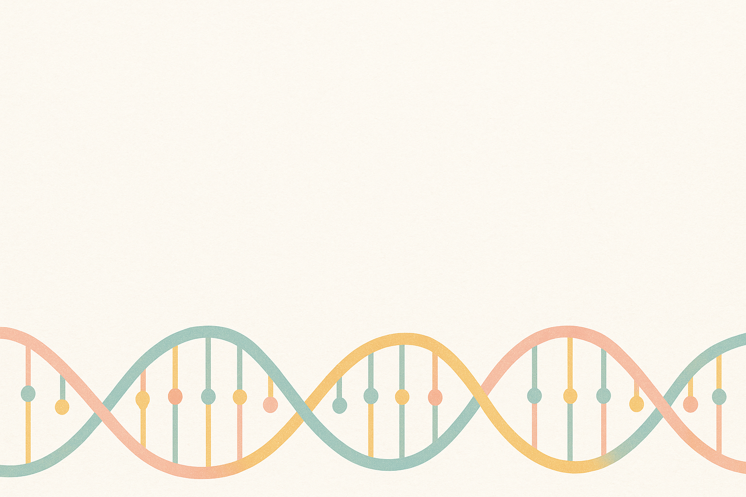 Hélice ADN colorée