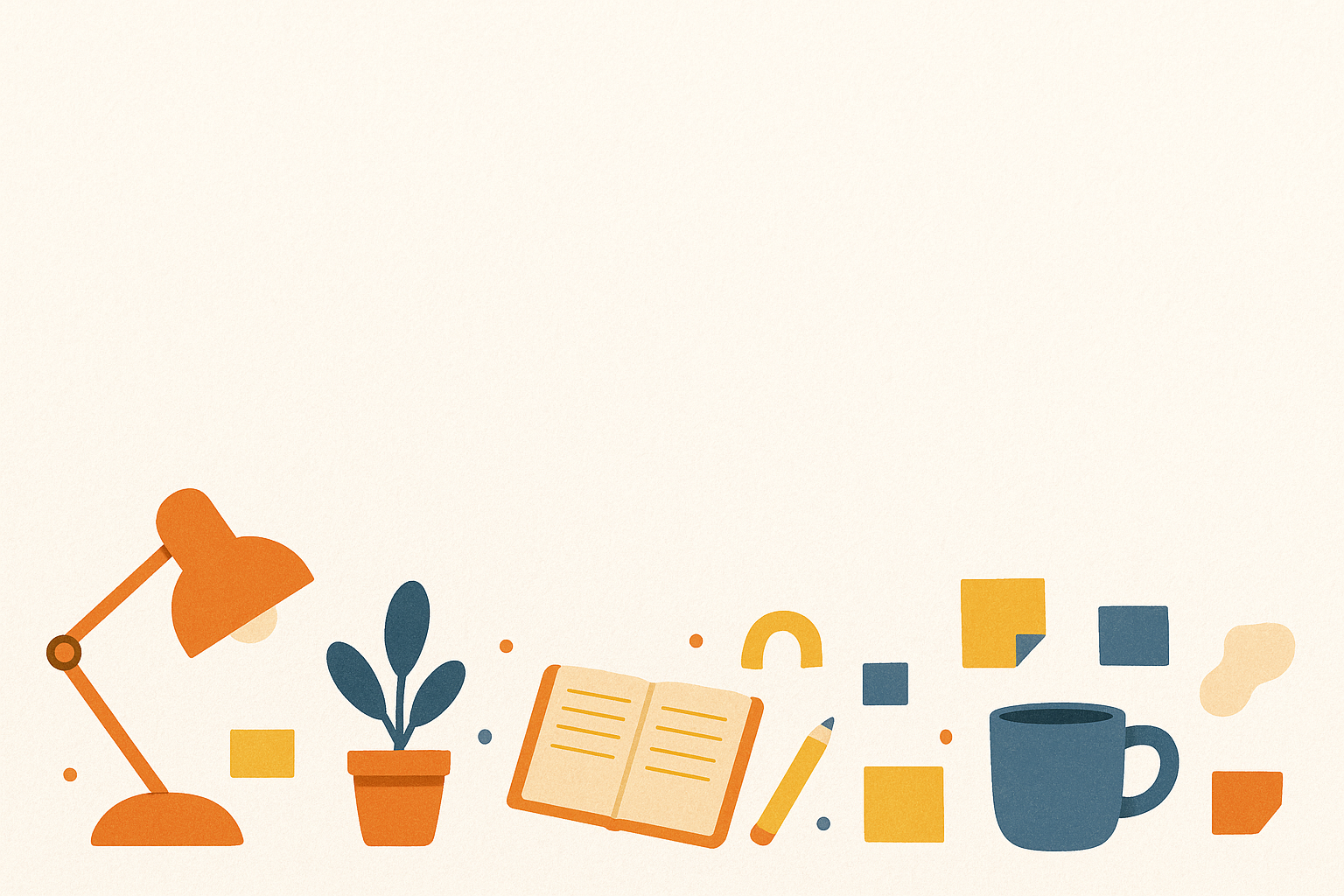 Bureau créatif minimaliste