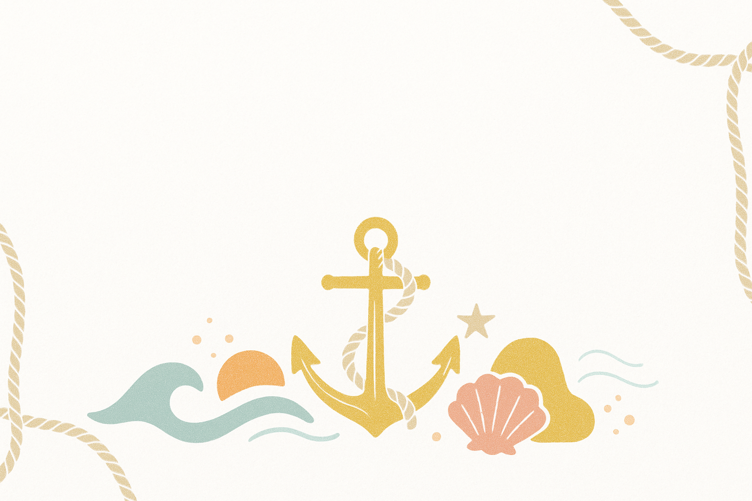 Ancre marine minimaliste