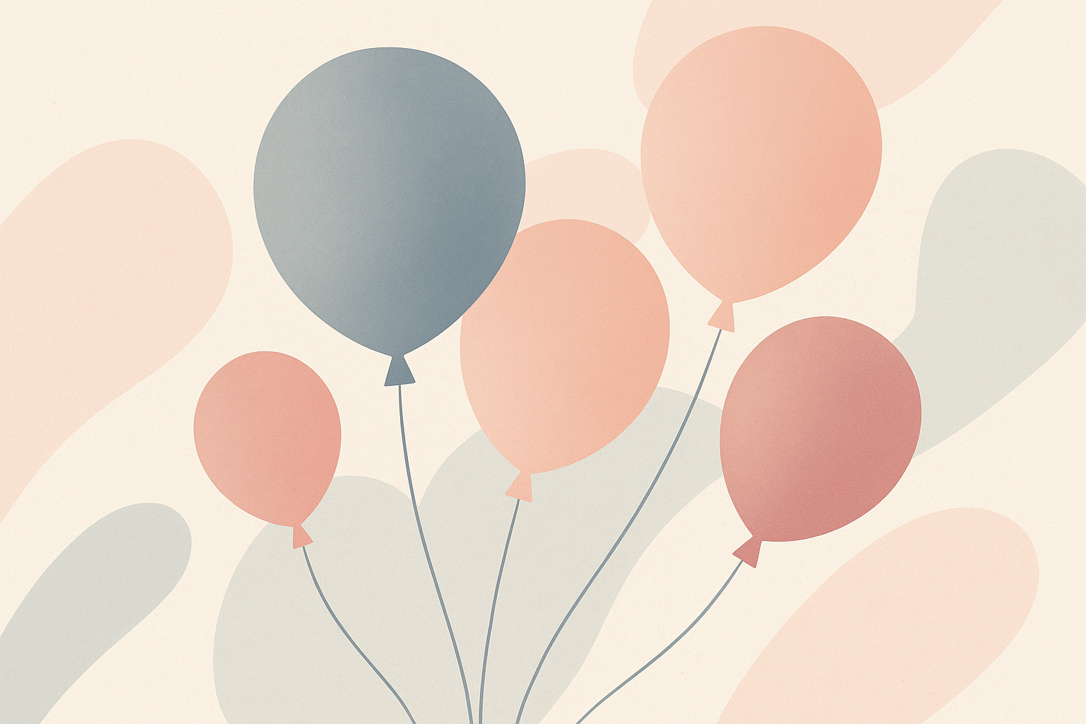 Ballons minimalistes