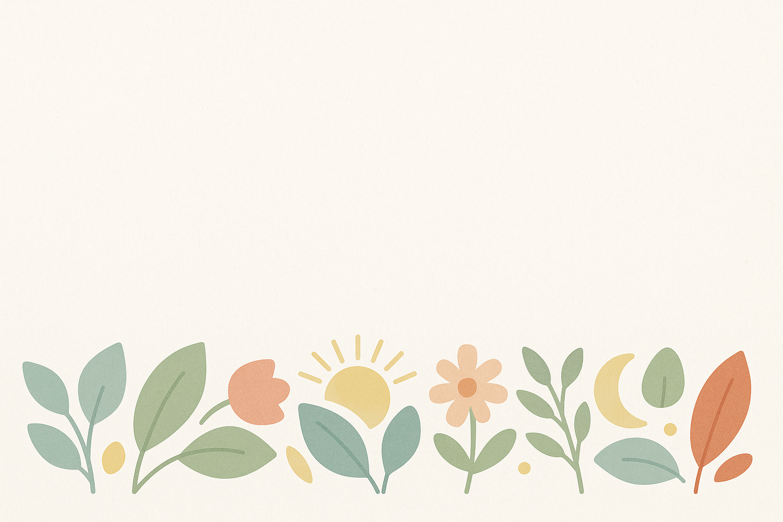 Fleurs abstraites pastel