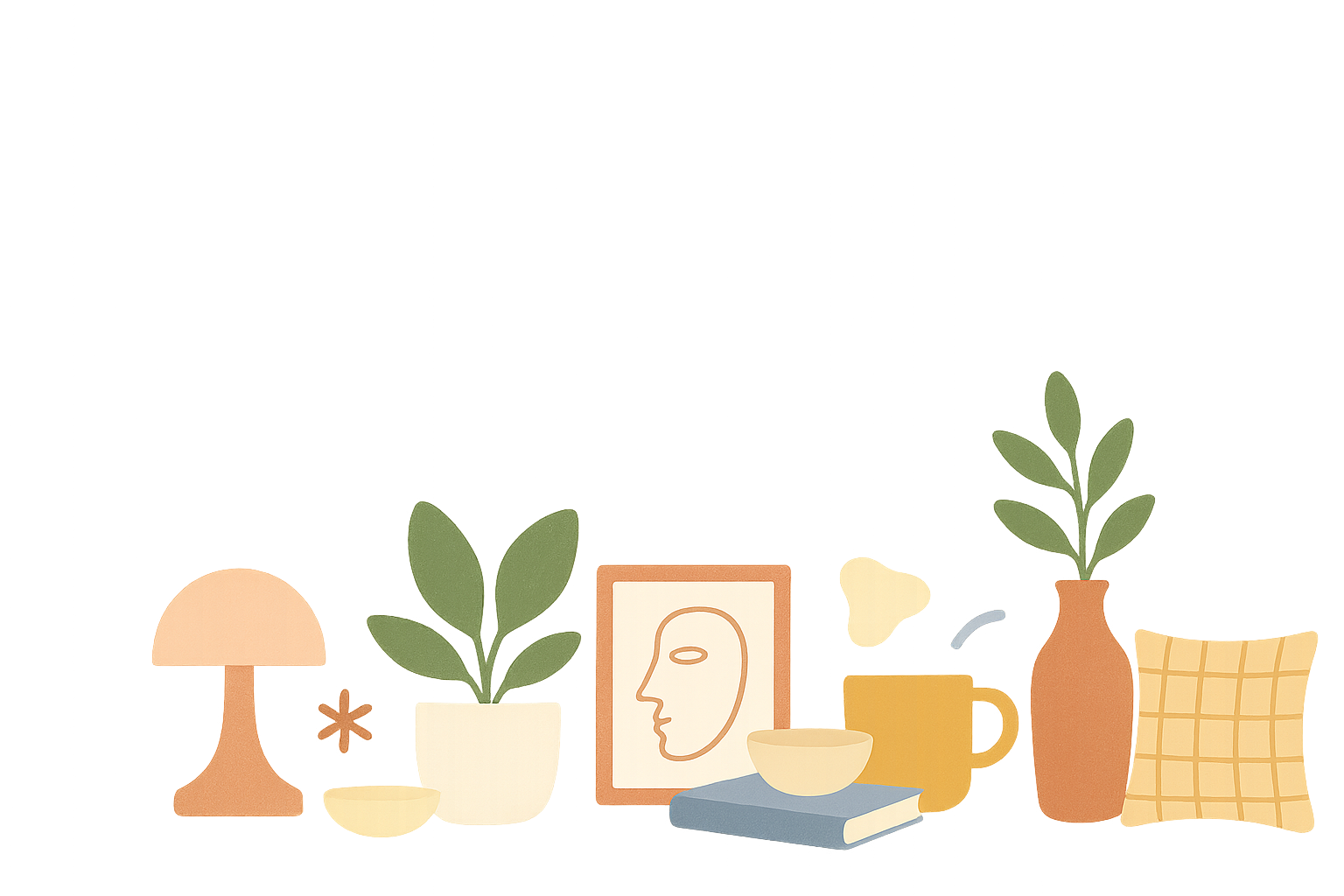 Bureau chaleureux minimaliste