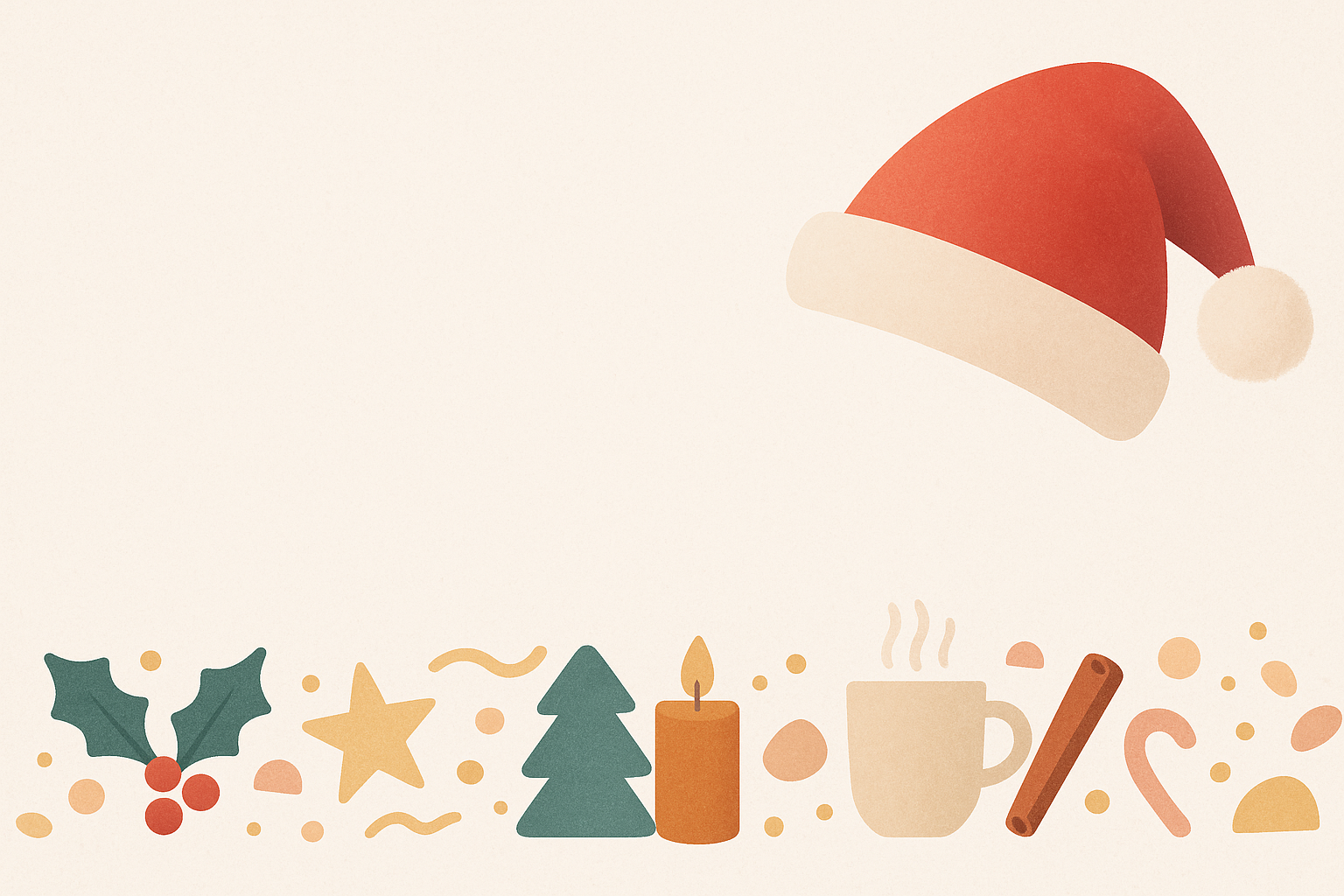 Noël festif minimaliste