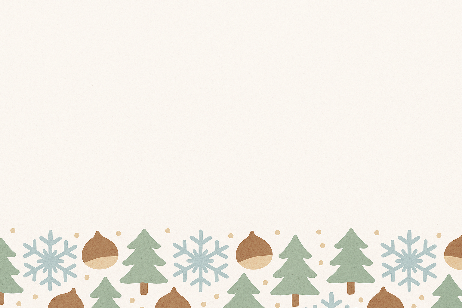 Forêt hivernale stylisée