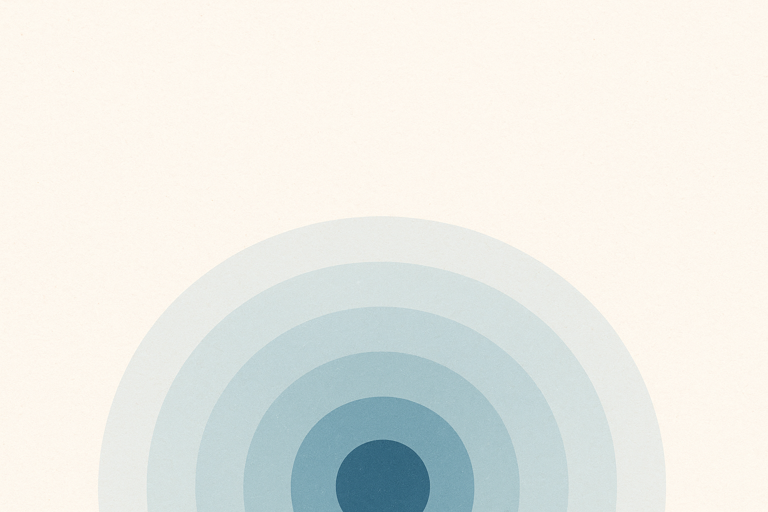 Cercles bleus dégradés