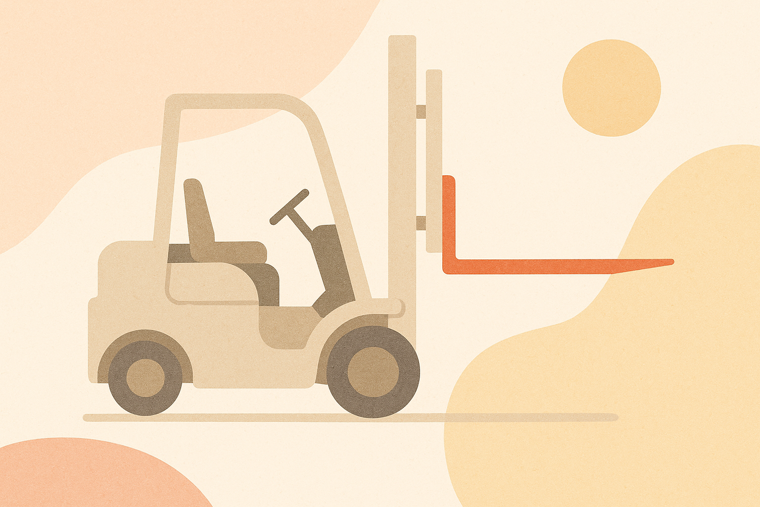 Chariot élévateur logistique