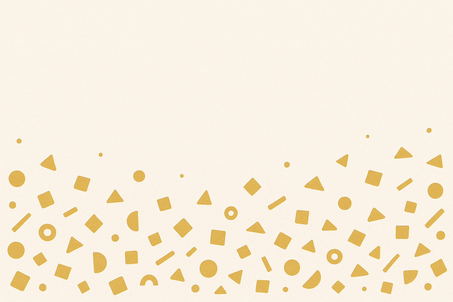 Motifs géométriques dorés