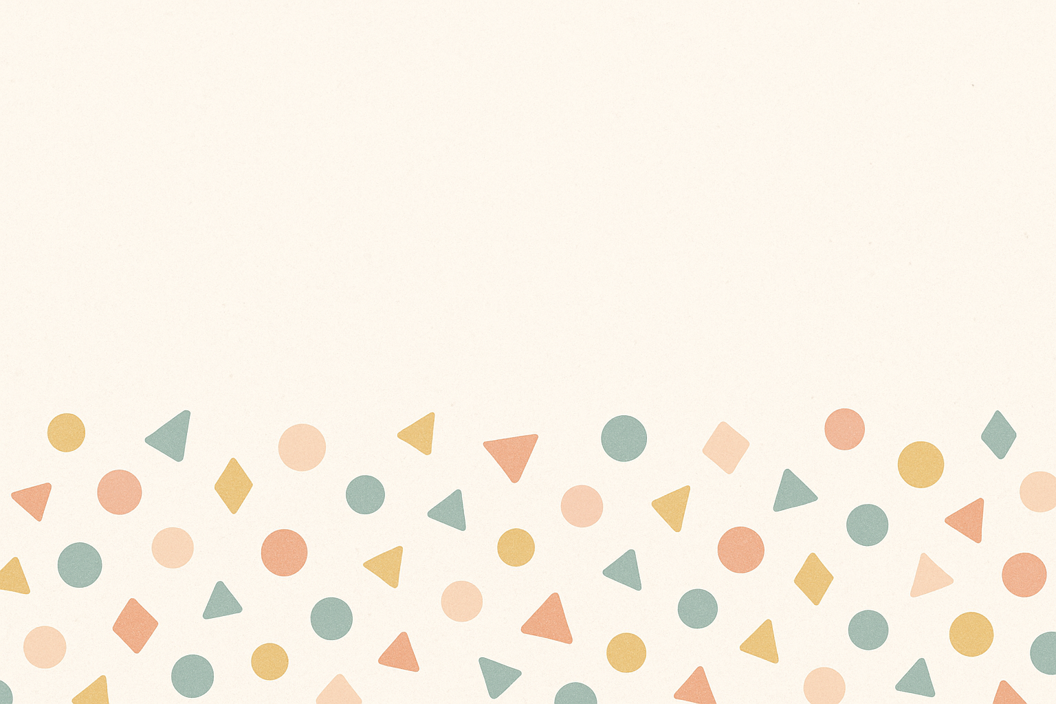 Motifs géométriques doux