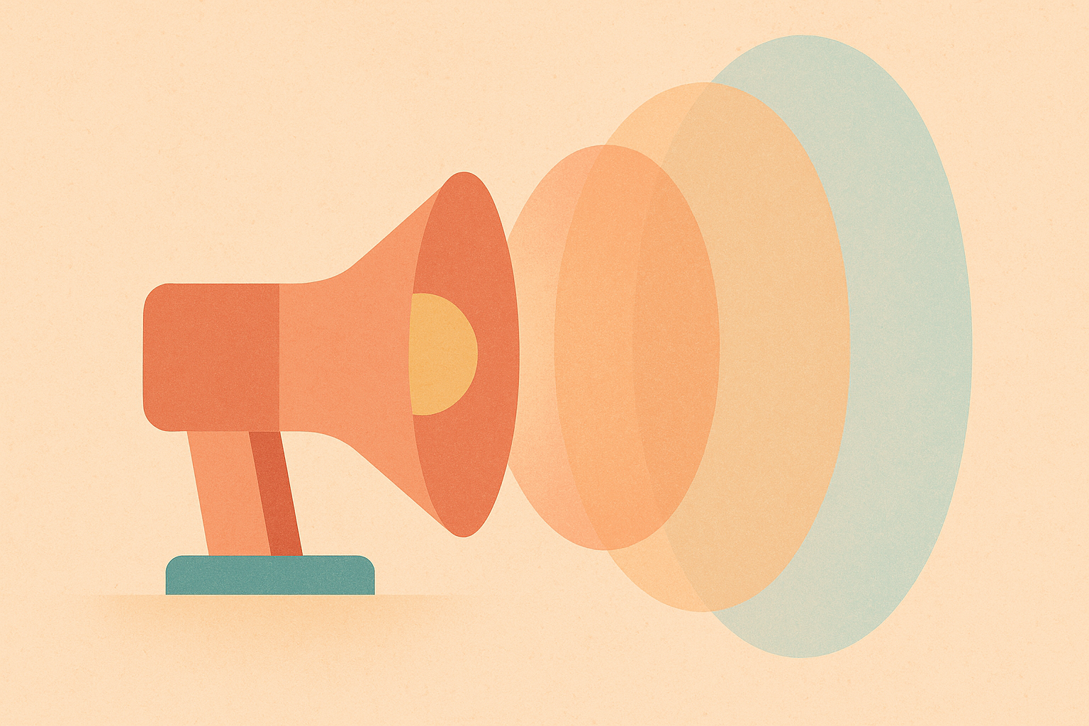 Haut-parleur abstrait