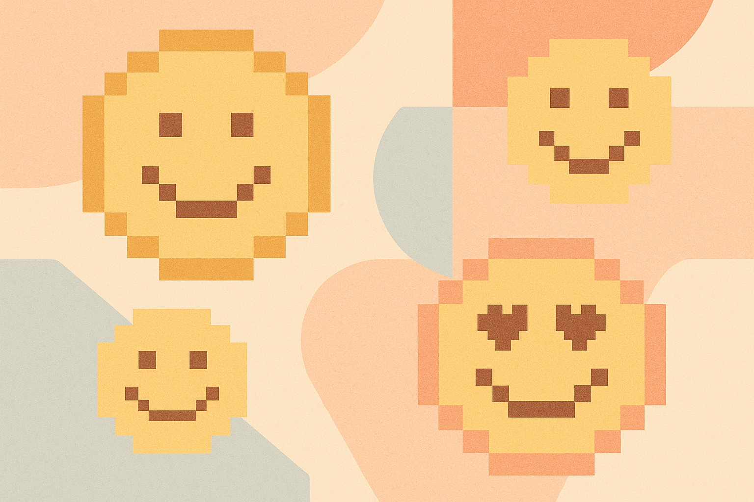 Icônes pixel rétro