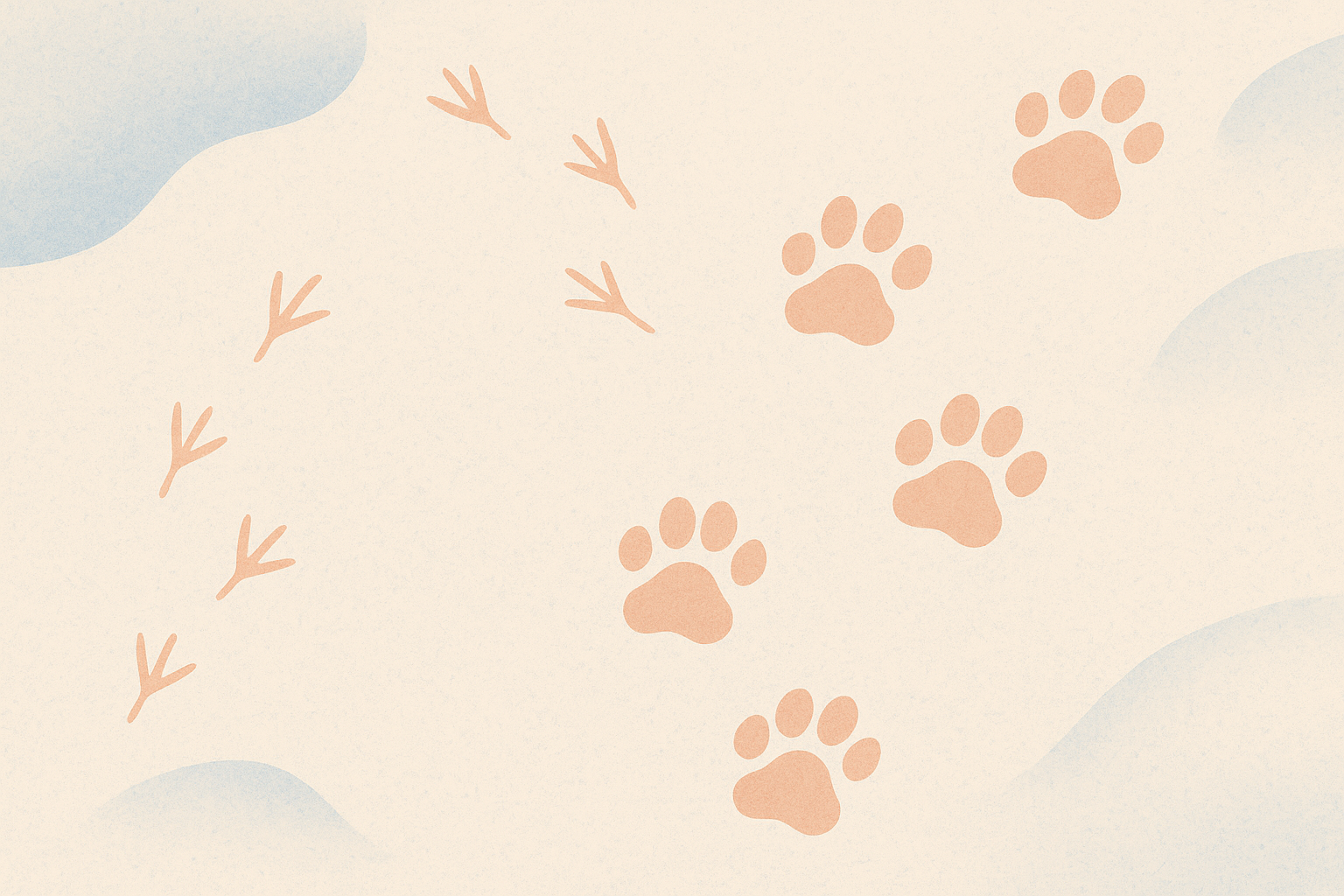 Empreintes hivernales