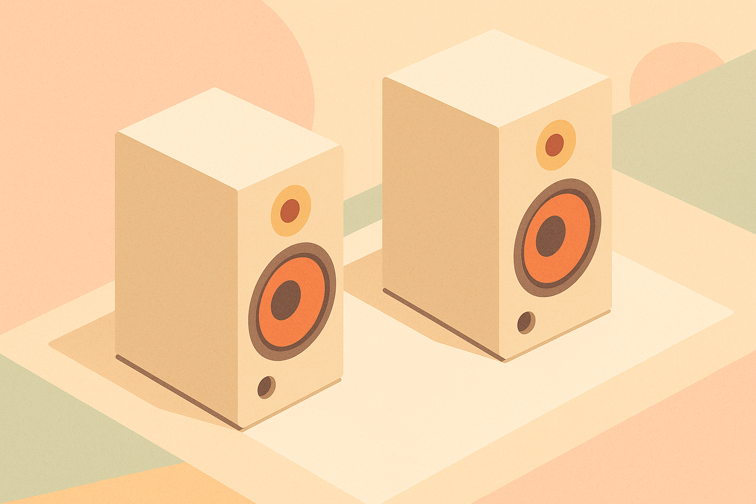 Haut-parleurs abstraits