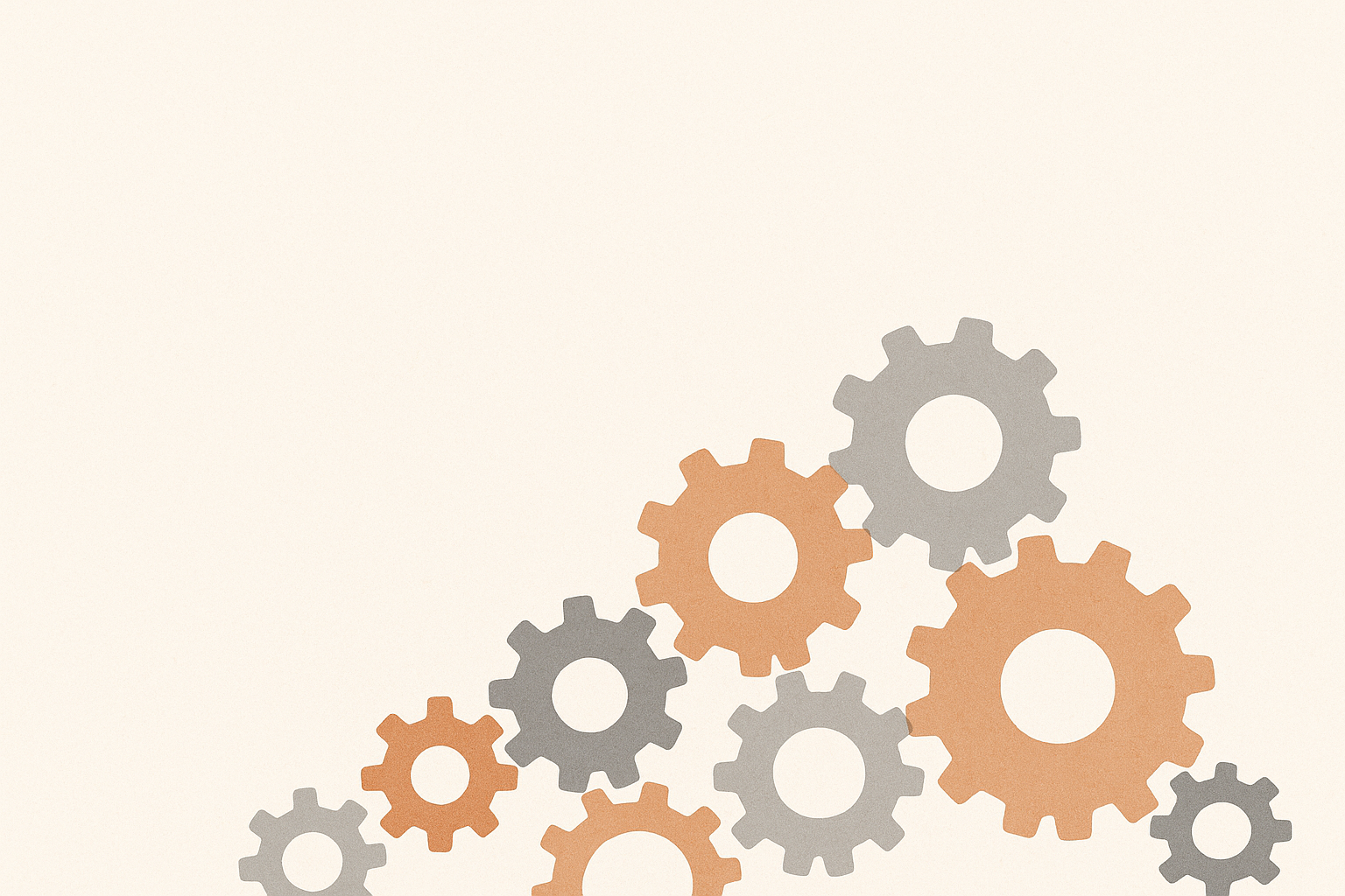 Engrenages abstraits
