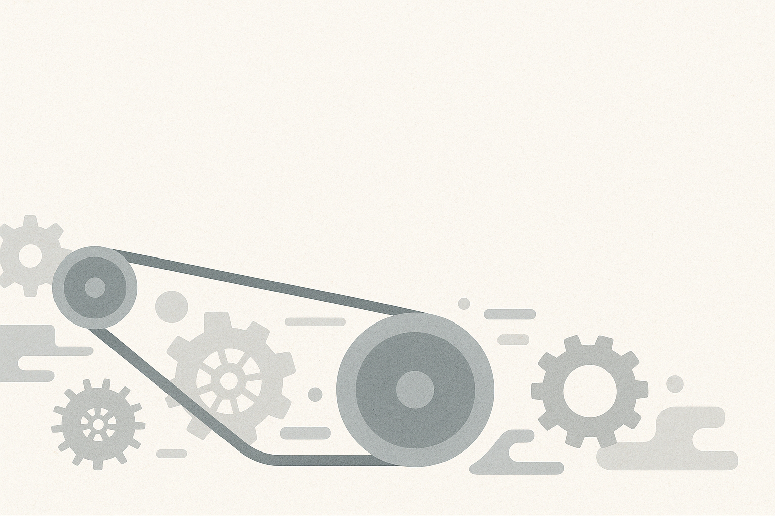 Engrenages en mouvement