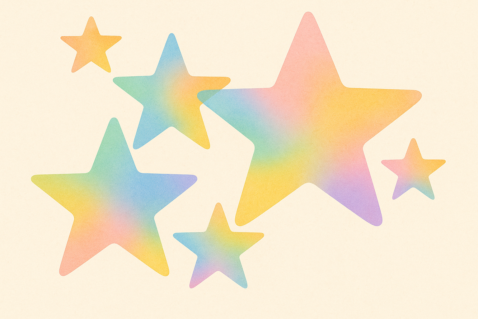 Étoiles dégradées