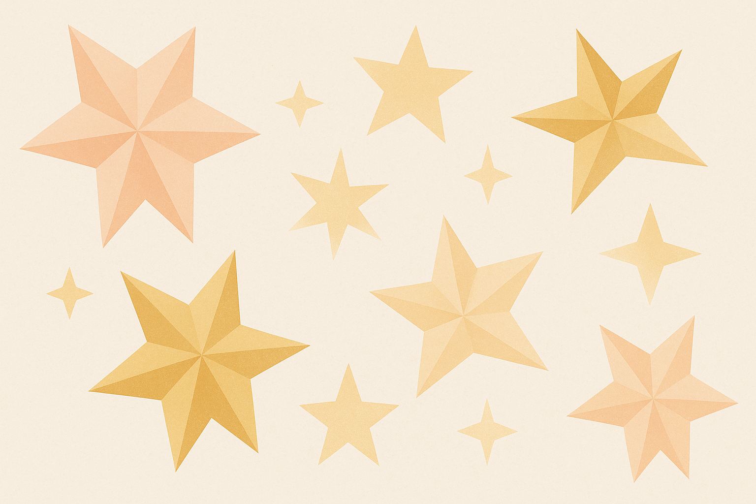 Étoiles dégradées