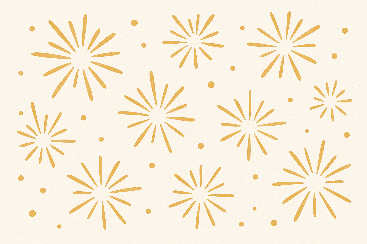 Étoiles dorées festives