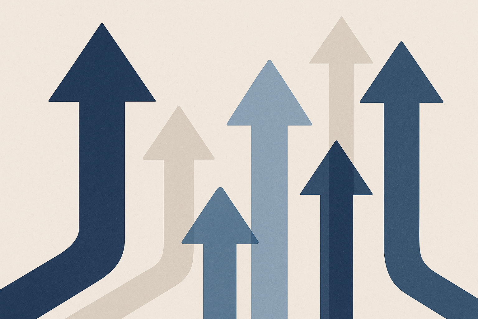 Flèches ascendantes