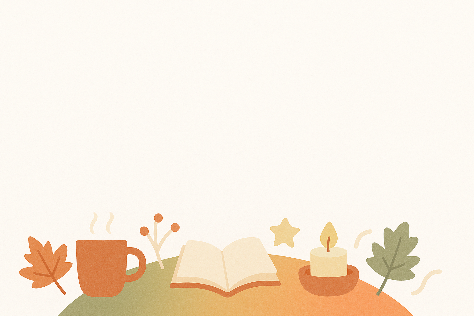 Ambiance automnale cosy