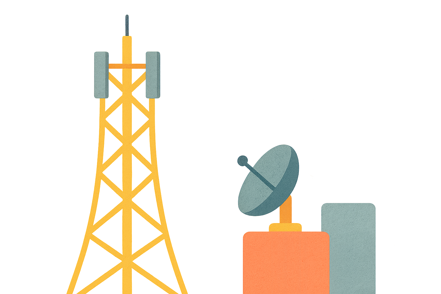 Icônes communication numérique