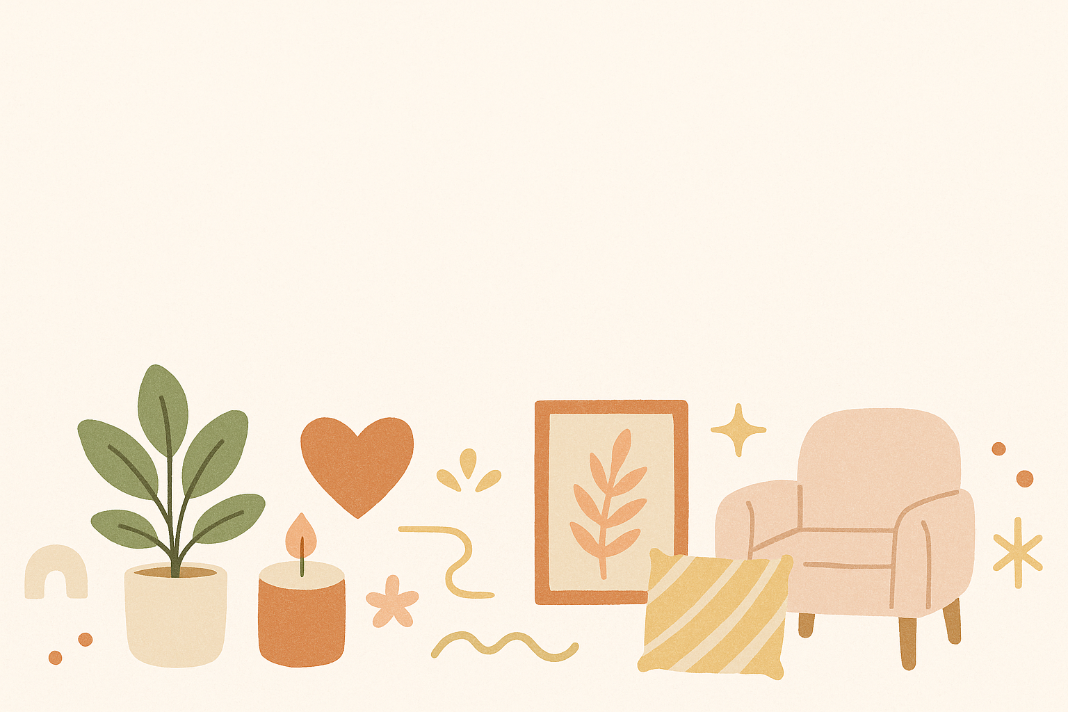 Décor cosy minimaliste