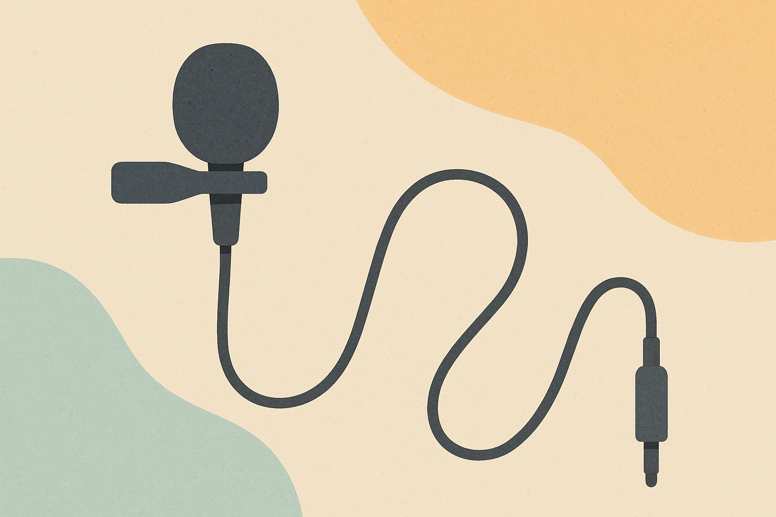 Microphone abstrait