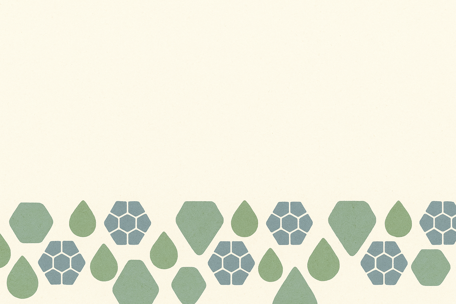 Motifs géométriques organiques