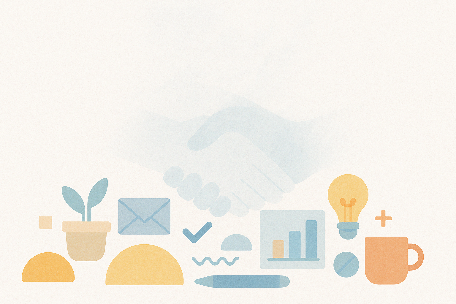 Icônes affaires modernes