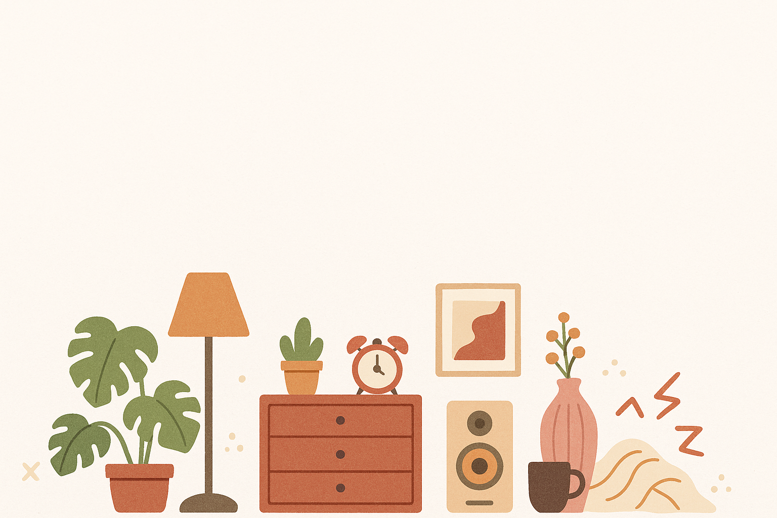 Bureau cosy minimaliste