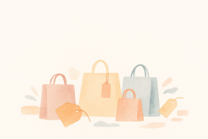 Sacs shopping pastel