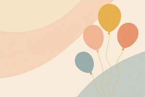 Ballons minimalistes