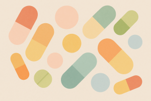 Formes géométriques pastel