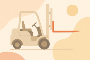 Chariot élévateur logistique