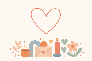 Icônes douces cœur