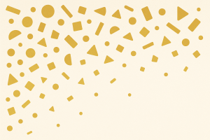 Motifs géométriques dorés