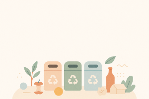 Tri sélectif illustré