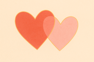 Cœurs entrelacés