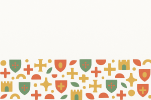 Motifs héraldiques colorés