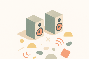 Haut-parleurs abstraits