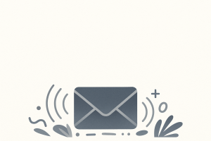 Icône enveloppe moderne