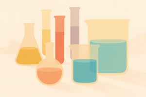 Éprouvettes colorées