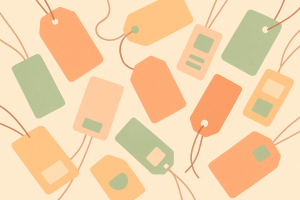 Étiquettes colorées