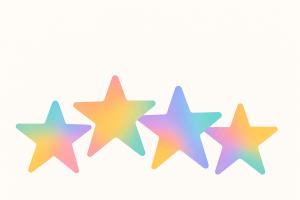 Étoiles dégradées