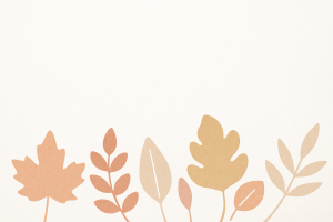 Feuilles abstraites automne