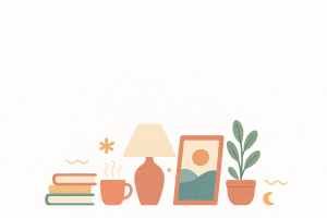 Bureau chaleureux minimaliste