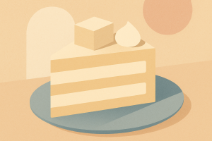 Pâtisserie minimaliste