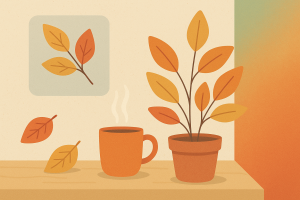 Ambiance automnale cosy