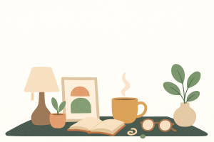 Bureau cosy minimaliste