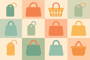 Étiquettes et paniers