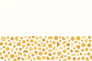 Motifs géométriques dorés